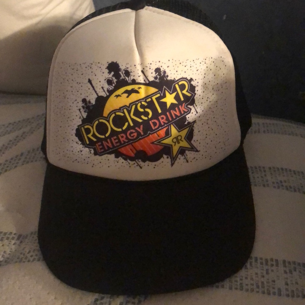 Rockstar Energy Snapback Trucker Hat